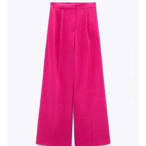 Zara Wide-leg menswwear style pant